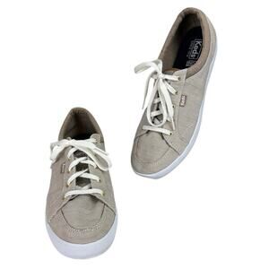 Keds Striped Casual Lace Up Sneakers Dream Foam Memory Women's Sz 9.5 WF59954